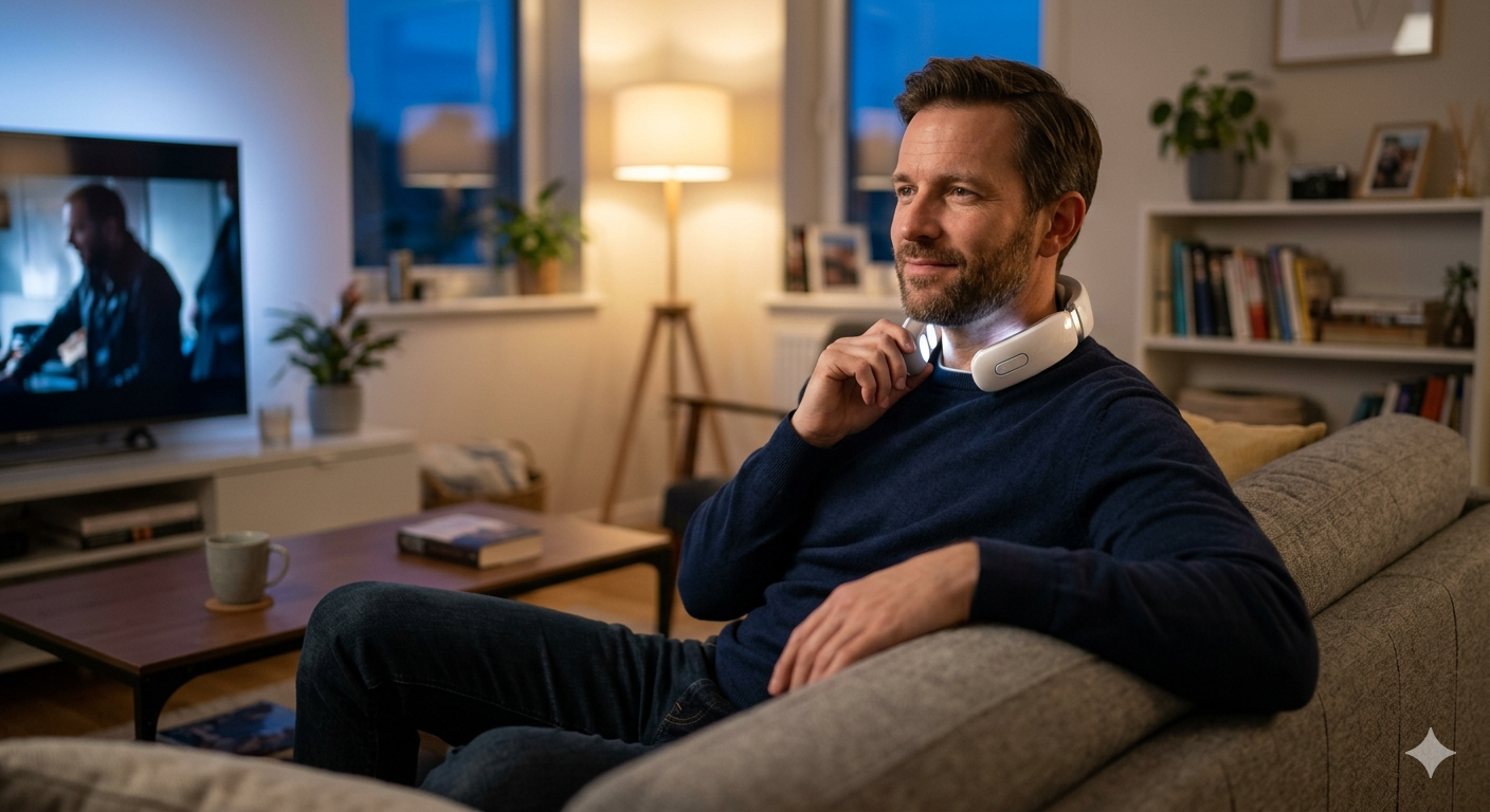Masseur Cervical Électrique Intelligent — Soulagement Immédiat en 30 Secondes
