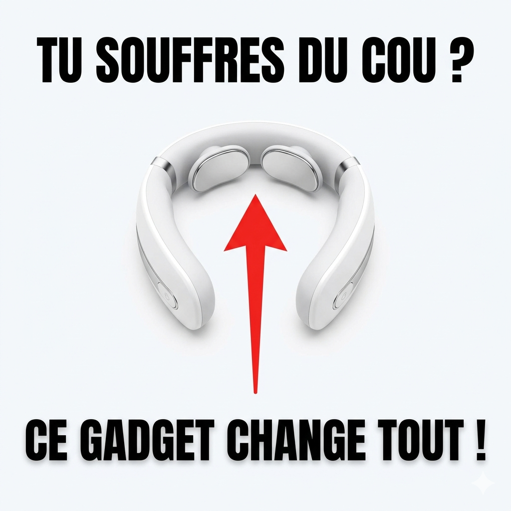 Masseur Cervical Électrique Intelligent — Soulagement Immédiat en 30 Secondes
