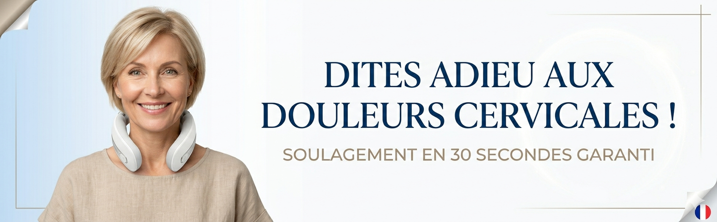 Masseur Cervical Électrique Intelligent — Soulagement Immédiat en 30 Secondes