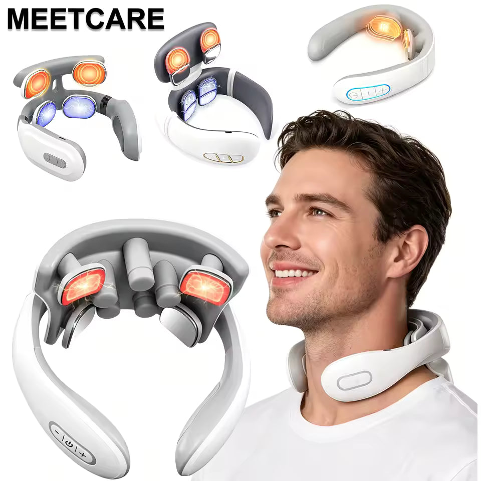Masseur Cervical Électrique Intelligent — Soulagement Immédiat en 30 Secondes